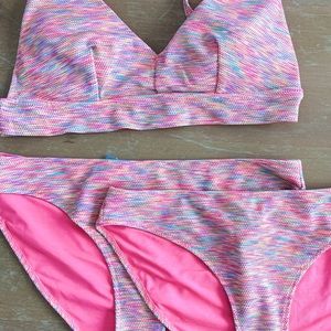 Aerie 3-piece bathing suit set (Extra Bottom)